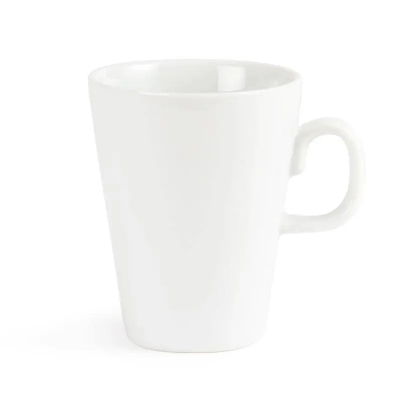Mok - Olympia Wit Porselein - 300ml - 12 Stuks Must-Have