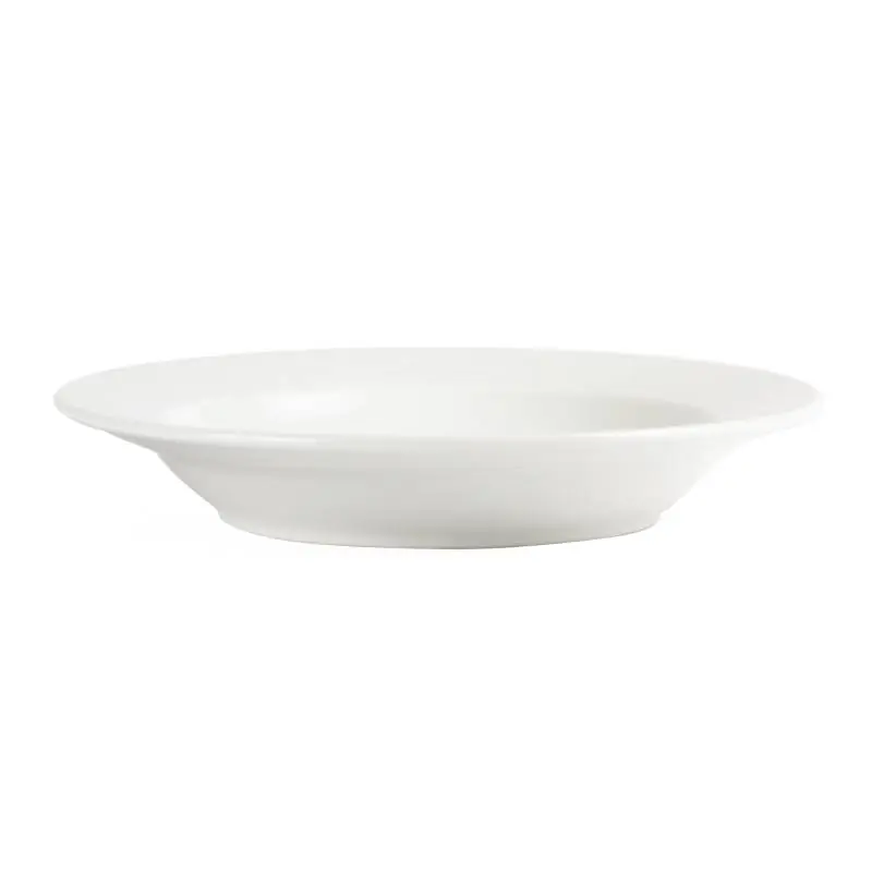 Diep Bord - Olympia Wit Porselein - 270mm - 6 Stuks Laatste Kans
