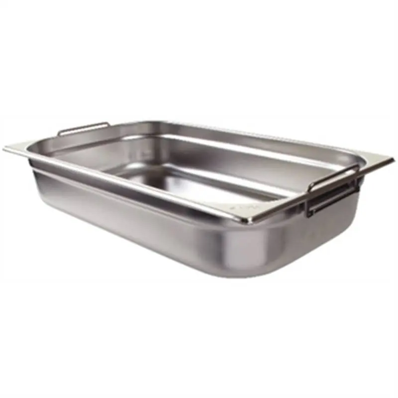 RVS bak - GN 1/1 - met handgrepen - 13,5L - (h)100mm Voordeelprijs
