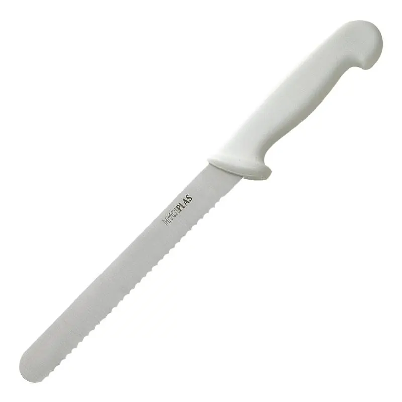 Broodmes Hygiplas - Wit Heft - 200mm Aanbieding
