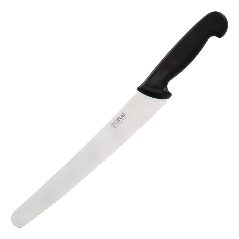 Gratis Retour Bakkersmes Hygiplas - Zwart Heft - 250mm