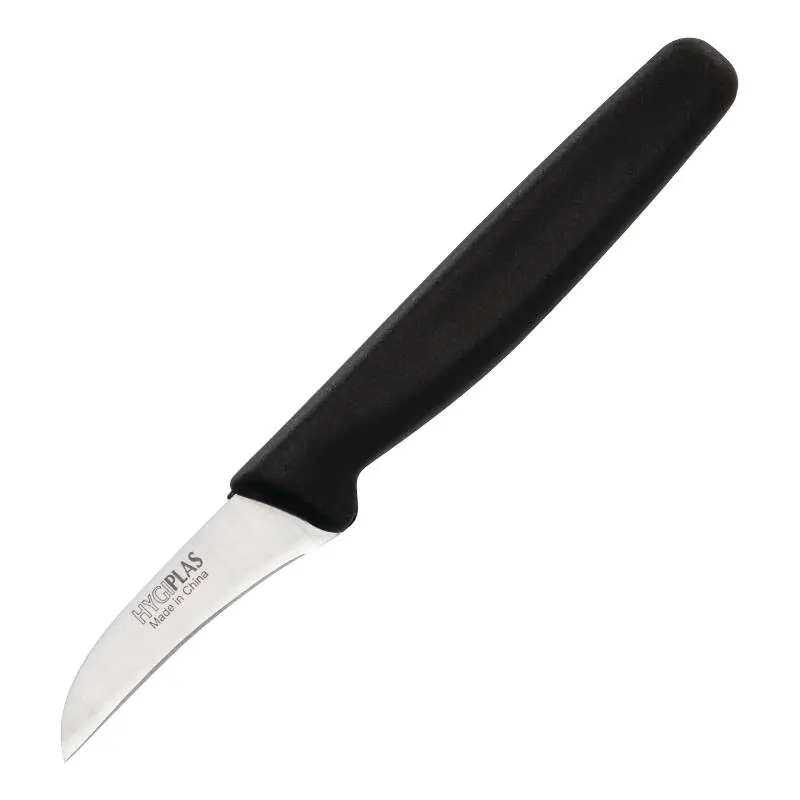 Uitverkoop Tourneermesje Hygiplas - Zwart Heft - 70mm