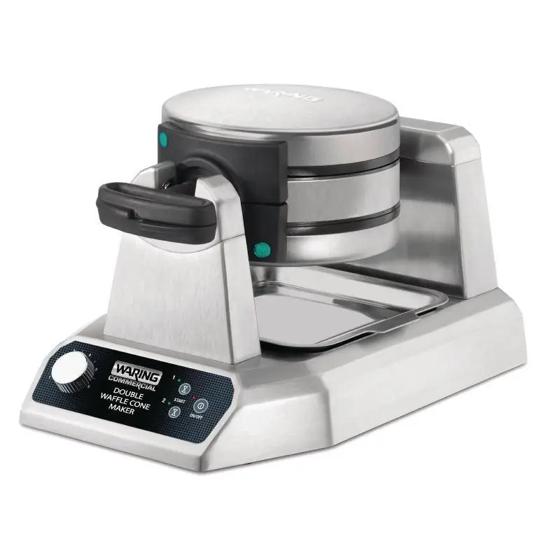 Laatste Kans Dubbele Ijshoornmaker - WWCM200 - 120 Hoorntjes 24/u - 230V/1,4kW - 280x432x254(h)mm