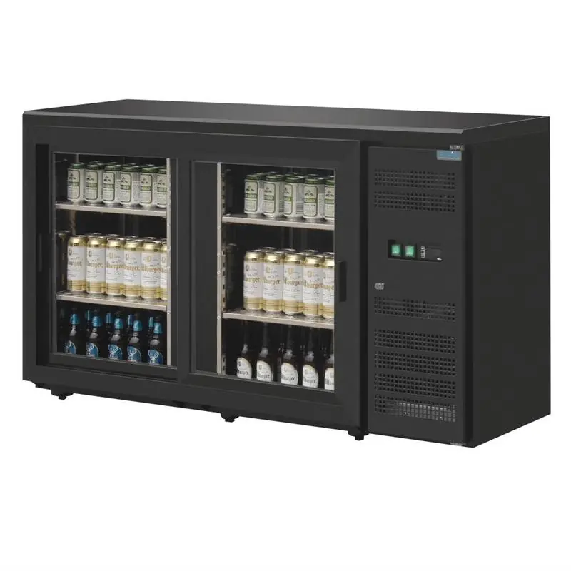 Beste Prijs Barkoelkast - 2 schuifdeuren - 350 Liter - 146,2x51,3x(H)86cm