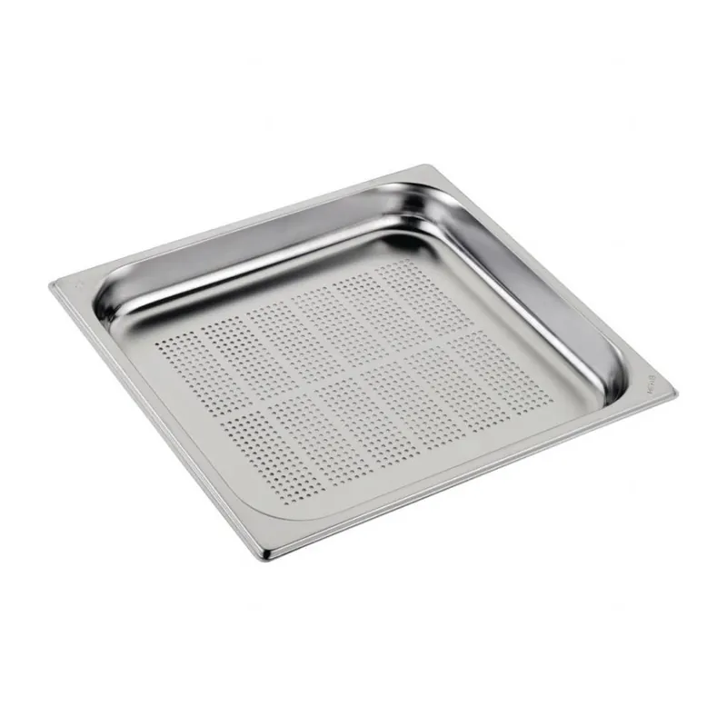 Speciale Aanbieding GN2/3 bak - RVS - Geperforeerd - 20(d)mm