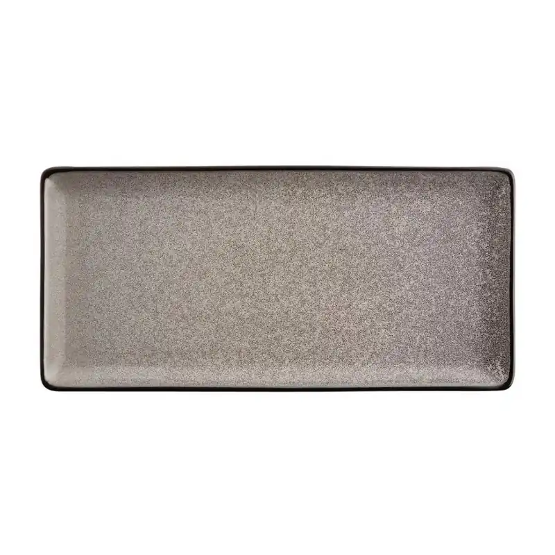 Olympia Mineral Rechthoekig Bord - 33,5x16cm - 4 Stuks Speciale Aanbieding