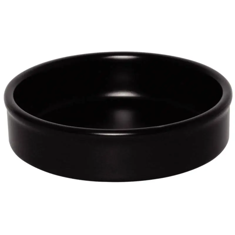 Schaal Stapelbaar - Olympia Zwart Porselein - 102x20mm - 6 Stuks Betaalbaar