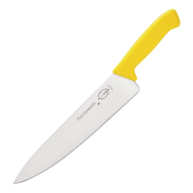 Direct Beschikbaar Koksmes Pro Dynamic - Geel Heft - 255mm