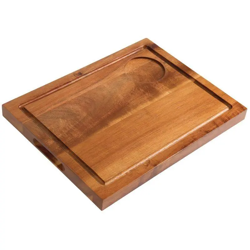 Snelle Levering Steakplank met Groef - Acacia - 310x240mm