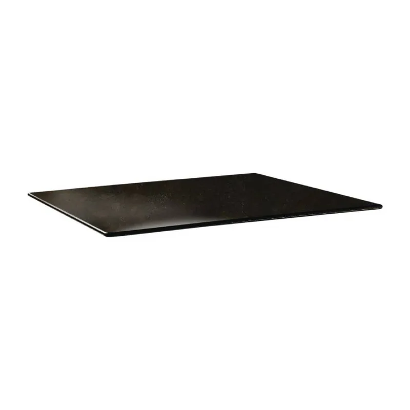Speciale Aanbieding Topalit Smartline - Rechthoekig Tafelblad - Cyprus Metal - 120x80cm