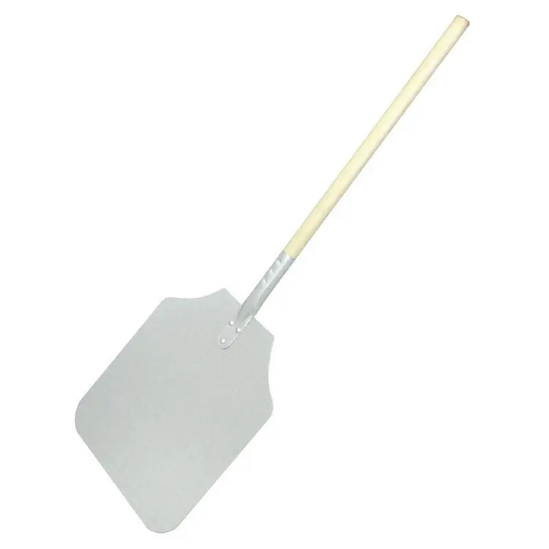 Beste Prijs Pizzaschep Aluminium - Houten Heft - 300x350mm
