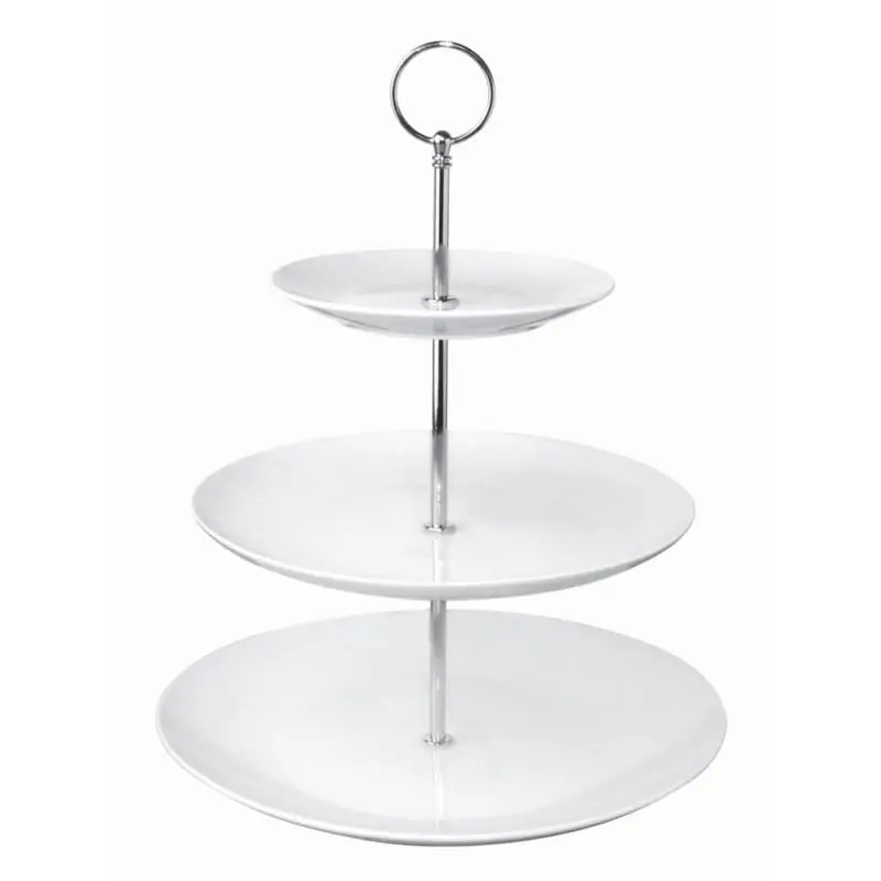High Tea Etagere - 3 Porseleinen Borden - Ø152/229/270x341(h)mm Goedkoop