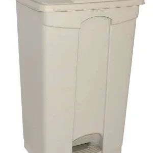 Jantex pedaal afvalbakken 45L beige Koop Vandaag