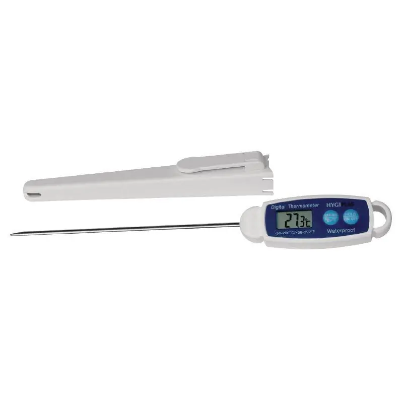 Veilige Betaling Waterbestendige Thermometer Digitaal - -50°C tot +200°C - Hygiplas
