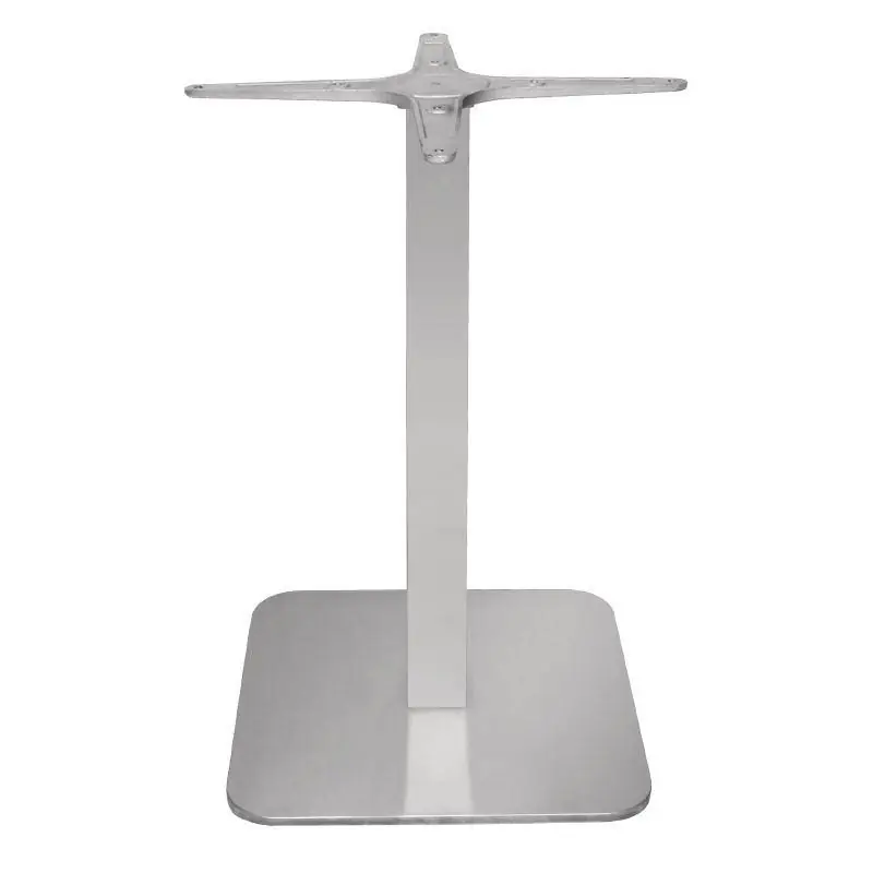 Koop Vandaag Tafelpoot RVS - Vierkant - 400x400x680(h)mm