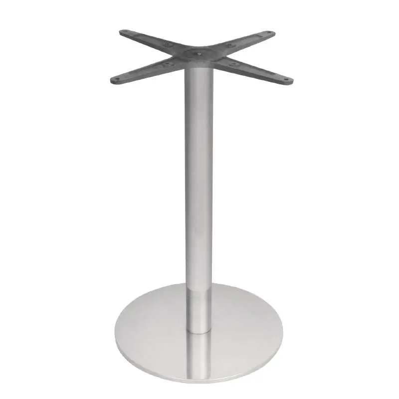Superprijs Tafelpoot RVS - Universeel - 68cm - voor tafelbladen