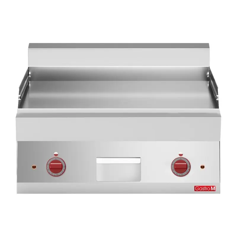 Gereduceerde Prijs Bakplaat - Elektrisch - Glad - 70x65x(h)28cm - 400V - 9kW