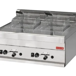 Beste Prijs Friteuse Gas - 2x8 Liter - 12,6 kW - 700x650x(H)280mm