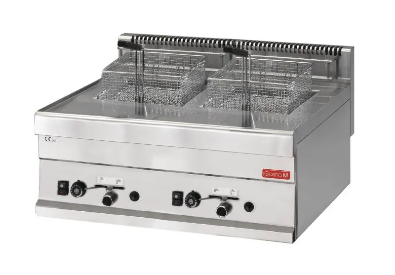 Beste Prijs Friteuse Gas - 2x8 Liter - 12,6 kW - 700x650x(H)280mm