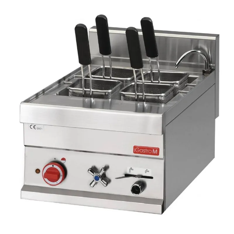 Voordeelprijs Elektrische pasta koker - 4 Mandjes - 20 Liter - 6 kW - 40x60x(H)28cm