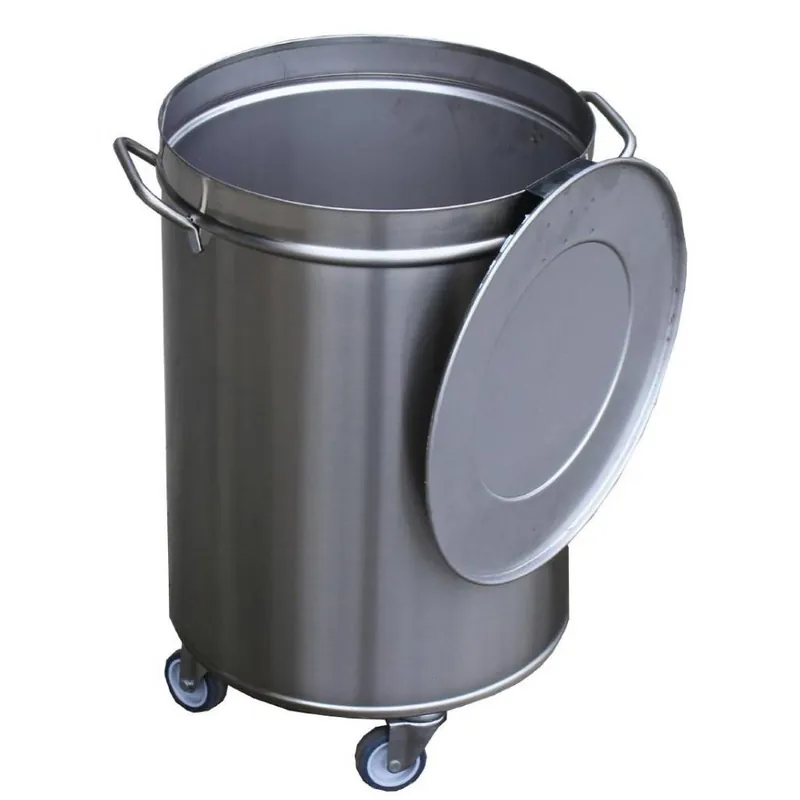 Must-Have Afvalemmer - 50 Liter - Op wielen