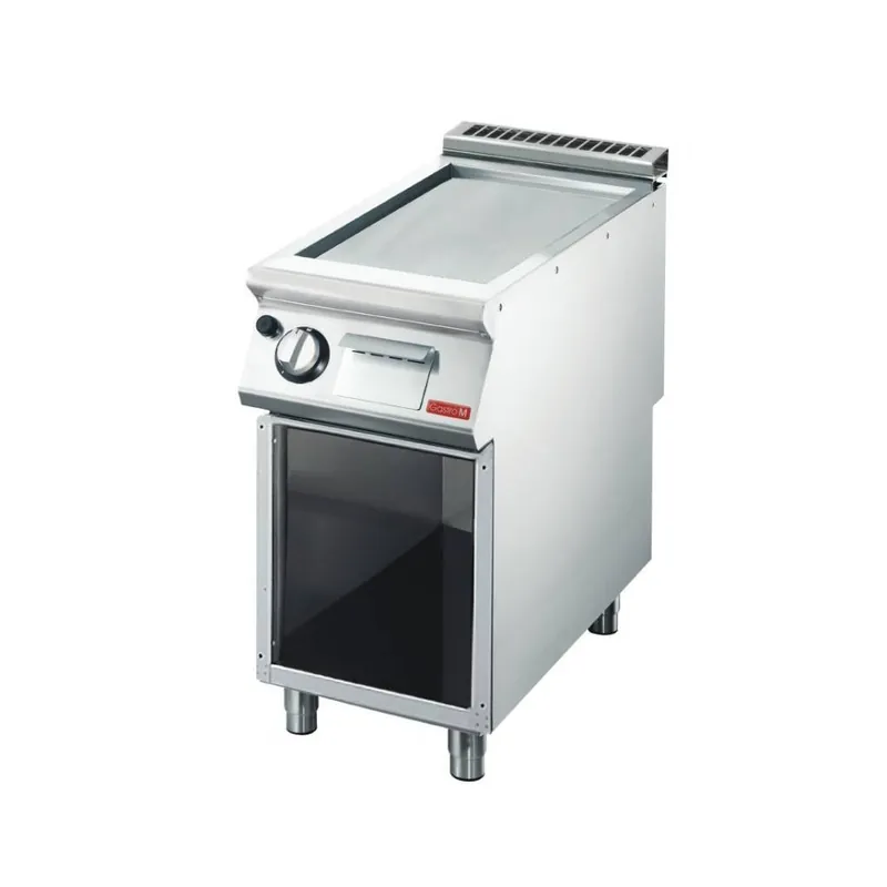 Bakplaat - Gas - 12kW - GM70/40 FTGS - 40x70x(H)85cm Must-Have