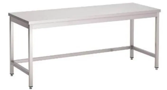 RVS Werktafel Zonder Schap - Diepte 70cm - 700mm Flitsaanbieding