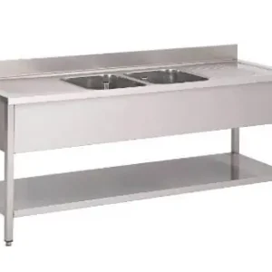 Lage Kosten Spoelbak dubbele wastafel midden 2000x700(H)x850mm