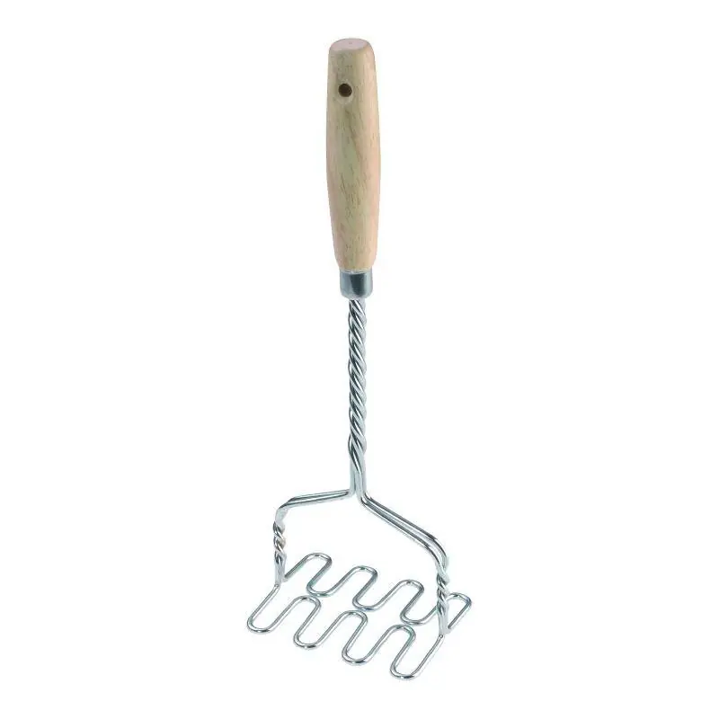Shop Nu Aardappelstamper RVS - Houten Handvat