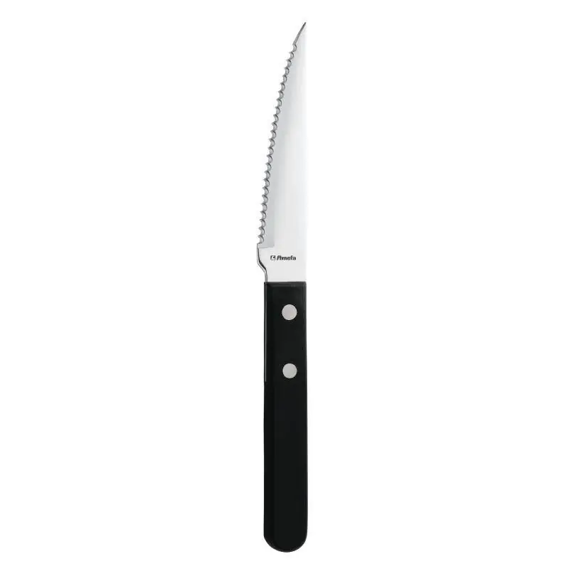Aanbieding Amefa Steak/Pizza Steakmes, 12 stuks