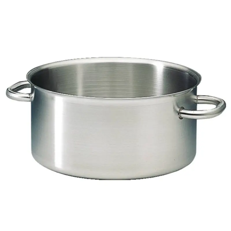 Fabrieksprijs Kookpan / Soeppan Laag Excellence RVS - 5,4 Liter KEUZE UIT 5 MATEN