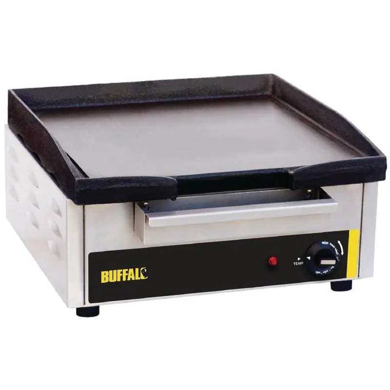 Gietijzeren Bakplaat Elektrisch - 44x47x(h)23cm - 2800w Laatste Kans