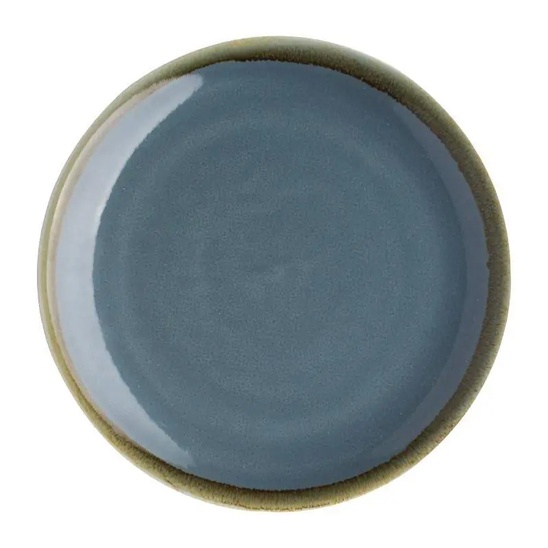 Weekendaanbieding Coupe Borden Blauw - Olympia Kiln - Ø230mm - Per 6 Stuks