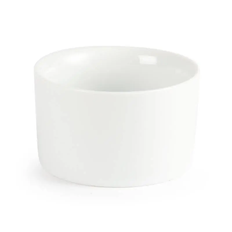 Ramekin - Wit Porselein - Ø80mm - 12 Stuks Voordeelprijs