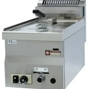 Friteuse Gas - 8 Liter - Tafelmodel - 6,8 Kw - 300x600x280/400(h)mm Superprijs