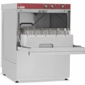 Superprijs Glazenspoelmachine - 40x40cm - 53x58x(h)71cm - Afvoerpomp - Made in Italy