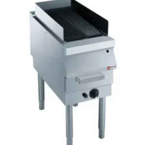 Grill op gas, rooster in gietijzer, met onderstel - 400x900x(h)850/920mm Laatste Versie