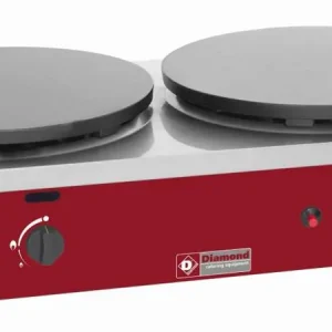 Shop Nu Dubbele Crepes Bakplaat op Gas - Professioneel - 40 cm diameter