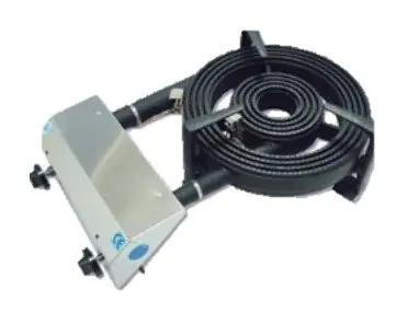 Hoge Kwaliteit Gasbrander Paella RVS - Ø450mm - 27,2kW - Tafelmodel 790x480x230(h)mm
