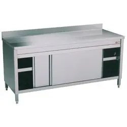 Gecertificeerd Werkkast 2 schuifdeuren opstaande 700x(h)900mm