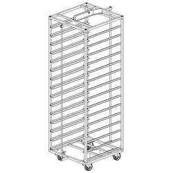 Shop Nu RVS Kar voor Bakkerij Oven