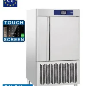 Gecertificeerd Snelvriezer RVS - 10x GN2 / 1 van 20x 600x400mm - 400V / 3,5kW - 1050x1080x1900 (h) mm
