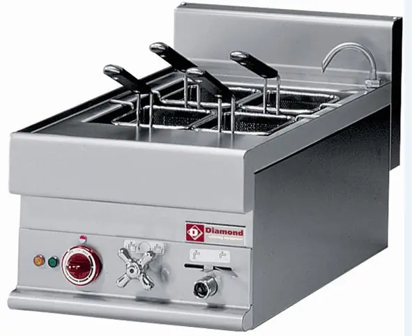 Korting Elektrisch pastakoker capaciteit 20 liter -Top- - 400x650x(h)280/380mm