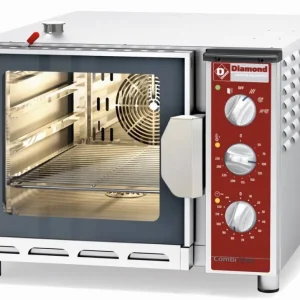 Heteluchtoven met Stoomcombinatie - 600x870x480(h)mm - voor 4x 1/1 GN Finale Uitverkoop