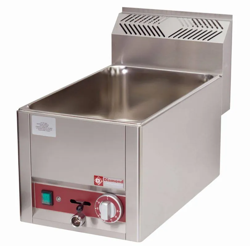 Elektrische bain-marie GN 1/1 - 150 mm, -Top- - 330x600x(h)290mm Direct Verzonden