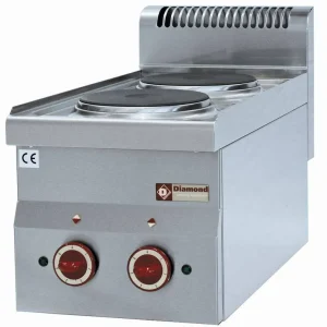 Aanbieding Elektrisch fornuis 2 kookplaten -Top- - 300x600x(h)280/400mm