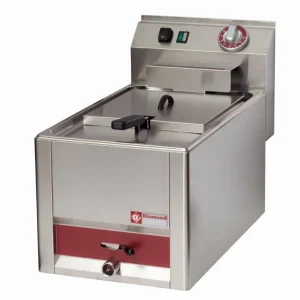 Elektrische friteuse 8 liter, -Top- - 330x600x(h)290mm Nu Kopen