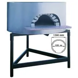 Exclusieve Aanbieding Pizza Houtoven - 1100mm - 4/5 pizzas Ø 300mm - Ø 1300x(h)1050mm