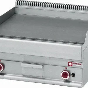 Fabrieksprijs Bakplaat op gas met vlakke plaat -Top- - 700x650x(h)280/380mm
