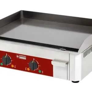 Snelle Levering Bakplaat elektrisch geëmailleerd - Glad - 60x45x(h)19cm - 6kW